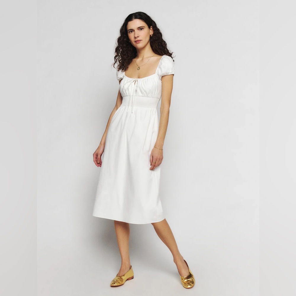REFORMATION Arna Dress Size 6 in White